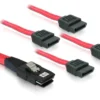 DeLOCK Multilane SAS-kabel SFF-8087 til 4xSATA 7-pin, 50cm