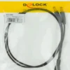 DeLOCK strømsplitter, en 5.5x2.1 mm 24V DC hun til to 24V DC han, 0,