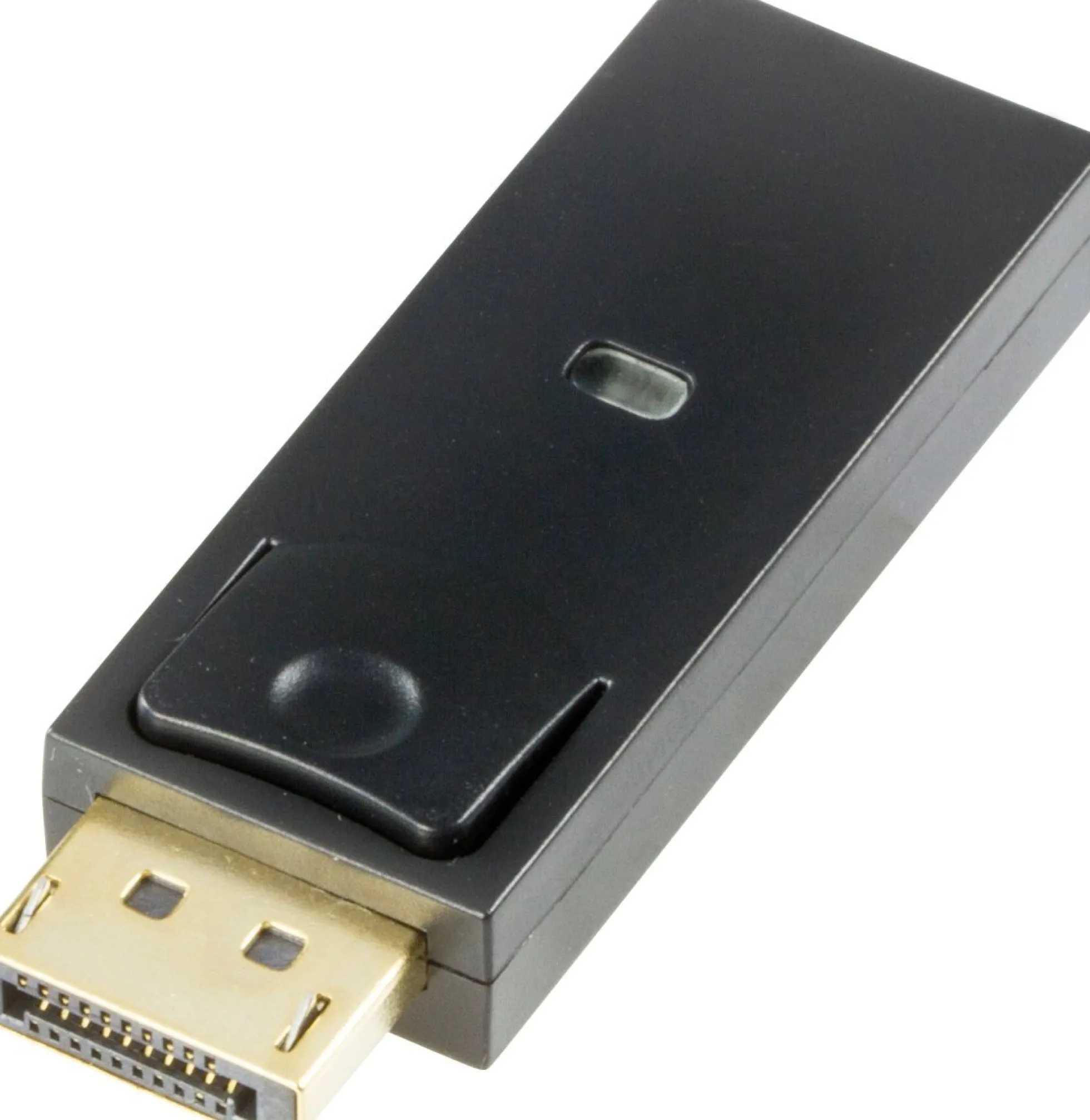 DELTACO DisplayPort til HDMI m lyd, Fuld HD i 60Hz, sort