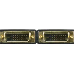 DELTACO, DVI monitorkabel Dual Link, DVI-D han-han, 2m, sort