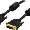 DELTACO DVI monitorkabel Dual Link, DVI-D han - han 10m