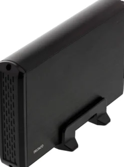 DELTACO eksternt kabinet til 1x3,5" SATA-harddisk, SATA 6Gb/s,
