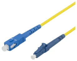 DELTACO Fiber cable, LC - SC, 9/125, OS1/2, singlemode, LSZH, 3m