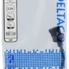 DELTACO Flexible HDMI adapter, 0,2m, up-angled, HDMI M/F, UHD, sort