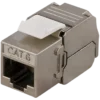 DELTACO FTP Cat6 Keystone connector, "Tool-free"
