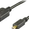 DELTACO HDMI kabel, HDMI High Speed med Ethernet, HDMI Type A han - H