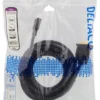 DELTACO HDMI til DVI kabel, 5m, Full HD, sort