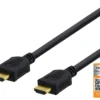 DELTACO High-Speed Premium HDMI kabel, 1,5m, Ethernet, 4K UHD, sort