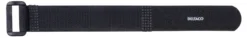DELTACO Hook and loop fastener cable ties , 20x180mm, 10-pack, sort