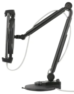 DELTACO 2 i 1 Smartphone og tablet holder med sugekop