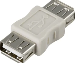 DELTACO Kønsbytter USB A-A hun
