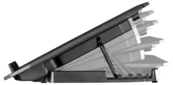 DELTACO laptop cooler for 15.6