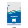 DELTACO modemkabel DB9 hun-DB25 han 3m