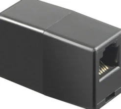 DELTACO modularsamlestykke 8P/8C, uskærmet, RJ45, sort