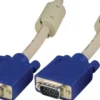 DELTACO Monitorkabel RGB HD15han-han 1m, uden pin 9