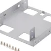DELTACO monteringsramme for at kunne montere 2x2,5" harddiske i en 3,5