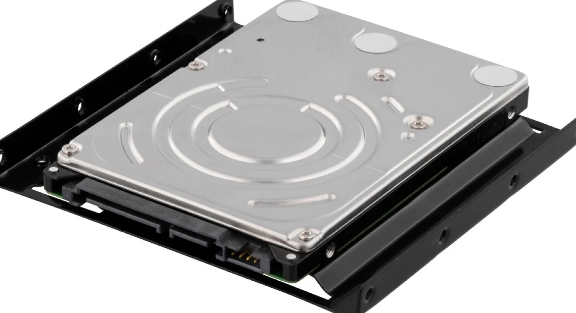 DELTACO monteringsramme for at kunne montere en 2,5" harddisk i en 3,5