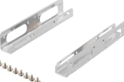 DELTACO monteringsvinkler til at kunne montere en 2,5" harddisk i en 3,5