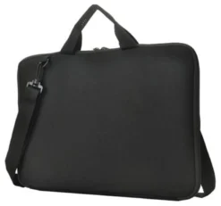 Deltaco, neoprene laptop sleeve, 15.6-16", sort, med håndtag