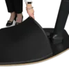 DELTACO OFFICE Ergonomisk ståstol med integreret måtte, sort