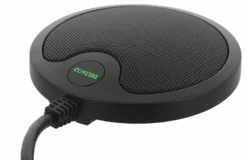 DELTACO Office konferencemikrofon med USB & 3,5mm lydport, VoIP, sort