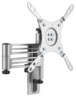 DELTACO OFFICE TV/monitor wall mount for RVs/motorhomes and trailers, swivel, tilt, lockable, 13