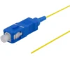 DELTACO OS2 fiber pigtail, SC, simplex, UPC, 9/125, 1.5m