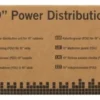 DELTACO 10-Outlet 19" power distribution unit, 2500W, C13, digital vol