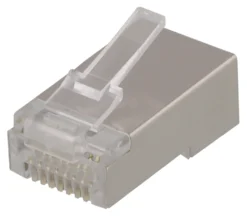 DELTACO RJ45 connector for patch cable, Cat6, shielded, 20pcs