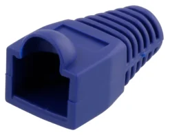 DELTACO RJ45 plug cover, for cables with 6,8mm in diameter, blå, 20p