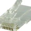 DELTACO RJ45 stik til patchkabel, Cat6 UTP, 2-delt, 20-pack