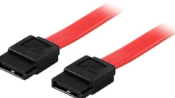 DELTACO SATA/SAS-kabel, ret-ret, 0,5m