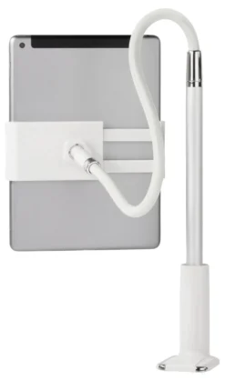 DELTACO stativ til telefoner og tablets, Fast og fleksibel arm Cl