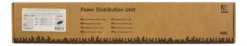 DELTACO strømskinne med 8 schuko jord (side jord), 3 meter ledning, sort