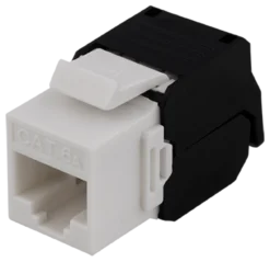DELTACO UTP Cat6a keystone connector, 