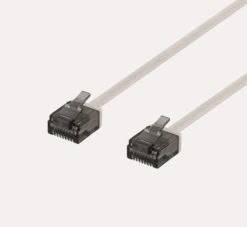 DELTACO U/UTP Cat6a fladt patch kabel