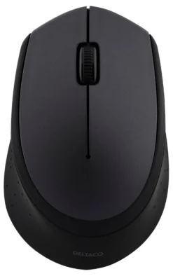 DELTACO wireless optical mouse 2,4GHz, 3 buttons with a scroll, grøn