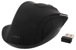 DELTACO wireless optical mouse 2,4GHz, 3 buttons with a scroll, sort