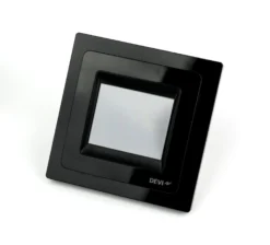 DEVIreg™ Touch – Digital rum- og gulvvarmetermostat med ledningsføler, rumføler og ramme (5 til 35° C),