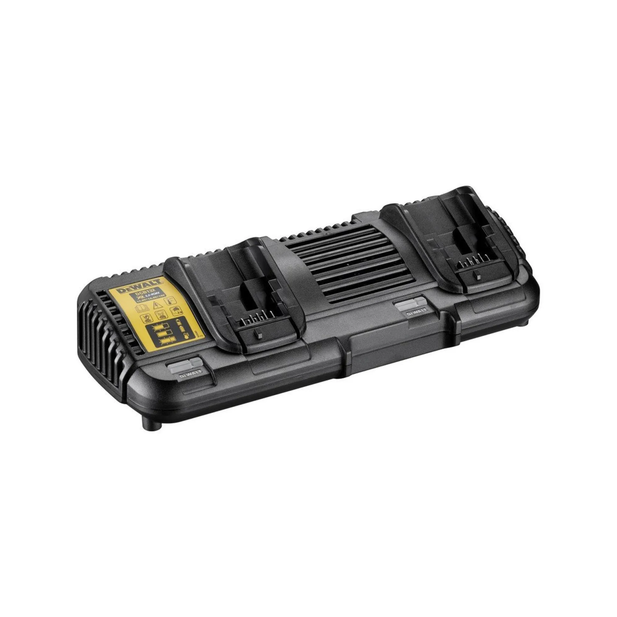 DeWalt DCB132 oplader, dobbelt ladestation, 18V/54V