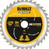 DEWALT rundsavklinger til akkusave, Ø216 mm / 30 mm, 36 tænder
