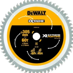 DEWALT rundsavklinger til akkusave, Ø305 mm, 30 mm centerhul, 60 tænder