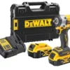 Dewalt slagnøgle 18V XR DCF921P2T-QW, inkl. 2x5,0Ah batteri, lader & Tstak kuffert