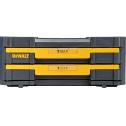 DEWALT TSTAK værktøjskasse, 2 skuffer