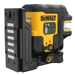 DeWALT USB-C krydslinjelaser, 5-punkt, grøn