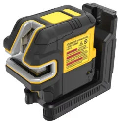 DeWALT USB-C krydslinjelaser, 5-punkt, grøn