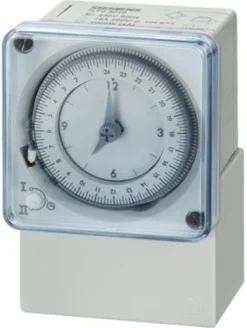 Døgnur 1 CO, 230V/50-60 Hz, overflademonteret - Siemens