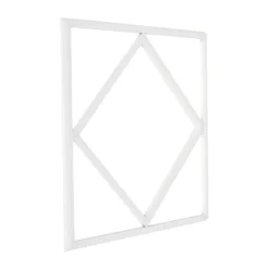 Diamant LED panel, 60x60 cm, 60W, 6000 lm, 4000K, hvid kant, dæmpbar ved tilkøb