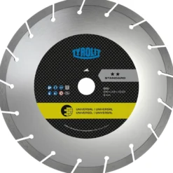 Diamant tørskæreskive Basic, 180X2,6X22,23 Universal - Tyrolit