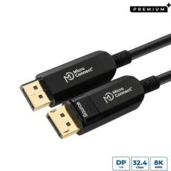 DisplayPort 1.4, 8K@60Hz, optic fibre, DP 1.4 8K 60Hz, 32.4Gbps Support: YUV 4:4:4, EDID/HDCP2.2